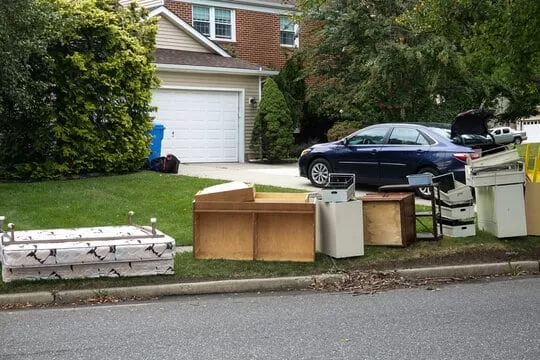 Residential Junk placed outside the house north georgia, Atlanta